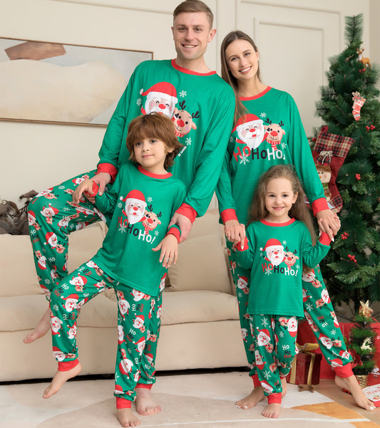 Santa Claus Matching Family Christmas PJs Sets