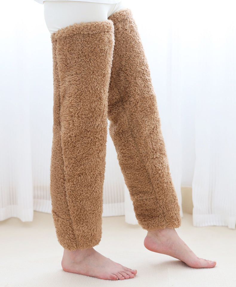 Over Knee High Winter Fuzzy Long Socks