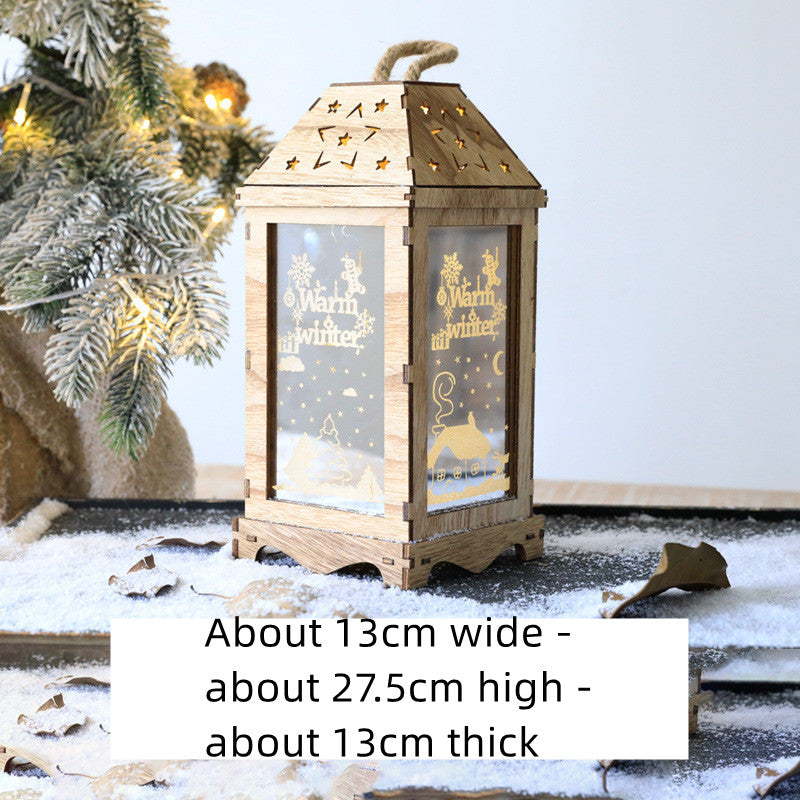 Christmas wooden calendar