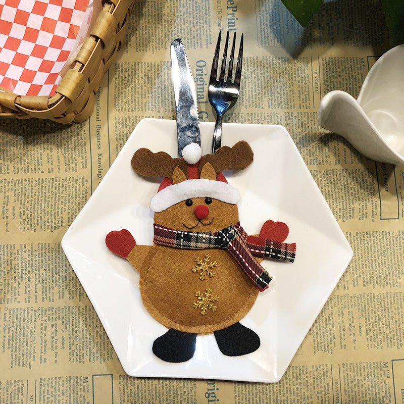 Christmas Knife And Fork Set