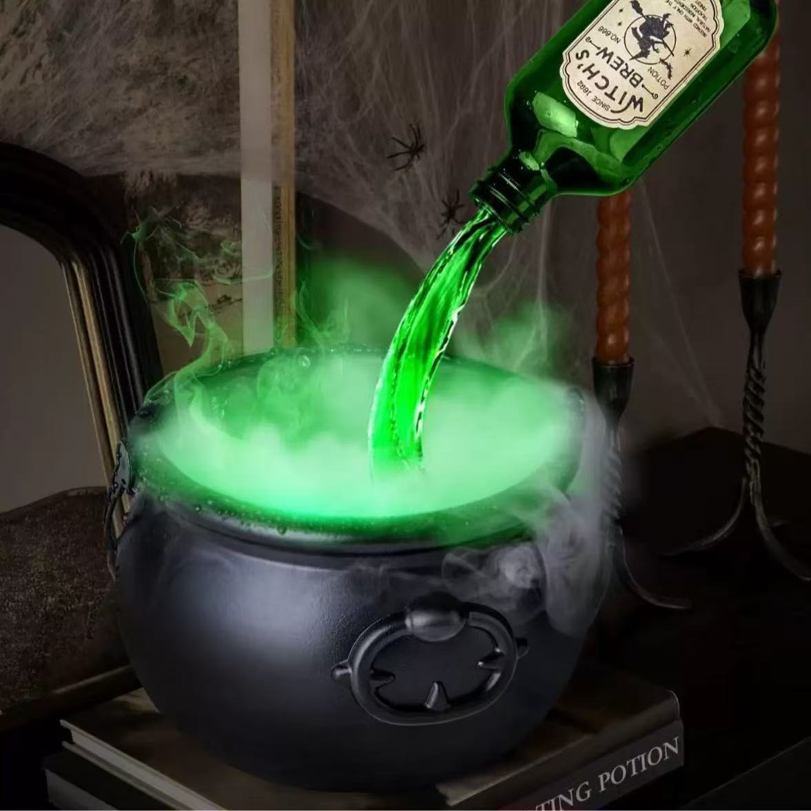 Black Wizard Bowl Magic Float Bottle