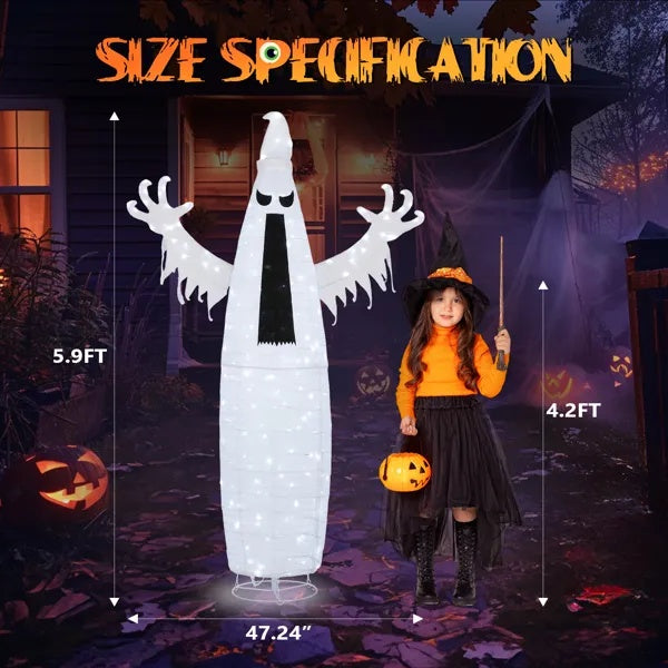 5.9ft Pop-up Ghost