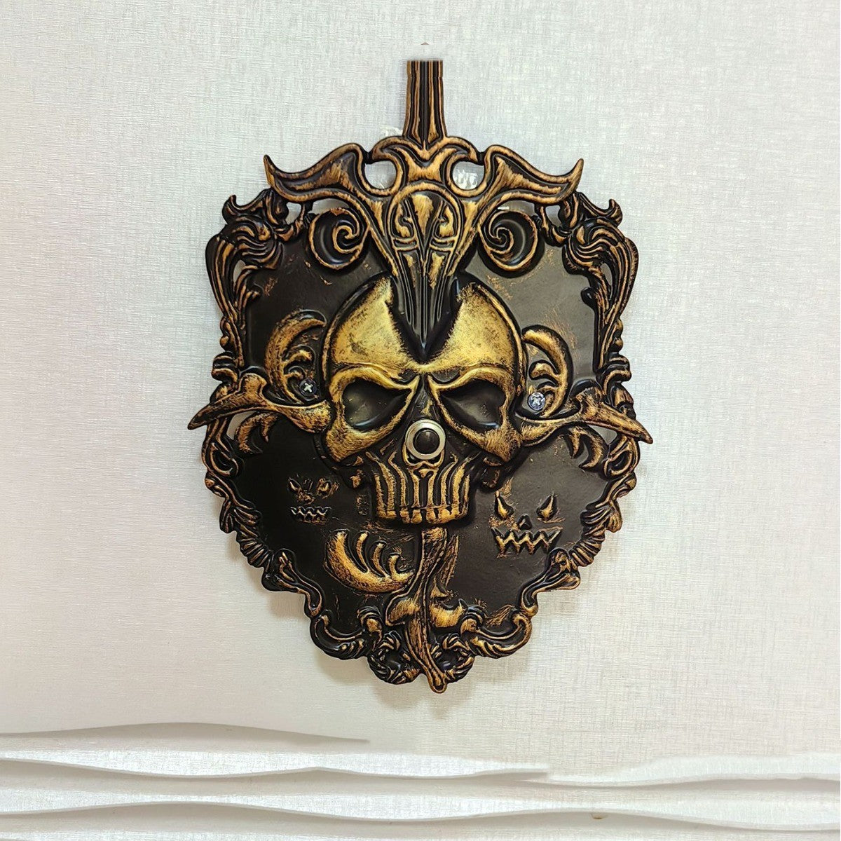 Skull Doorbell Decoration