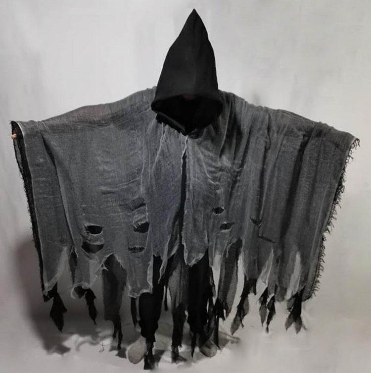 Cloak Cos Zombie Clothing Skull Cloak Props